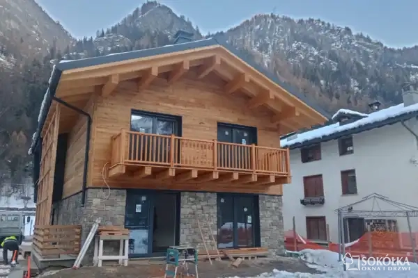 Dom w górach - styl Alpejski