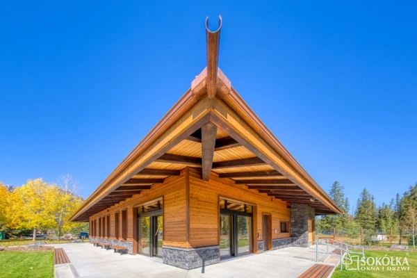 Banff National Park Pavillion w Kanadzie