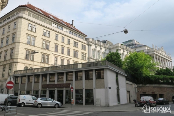 Budynek zabytkowy w Wiedniu