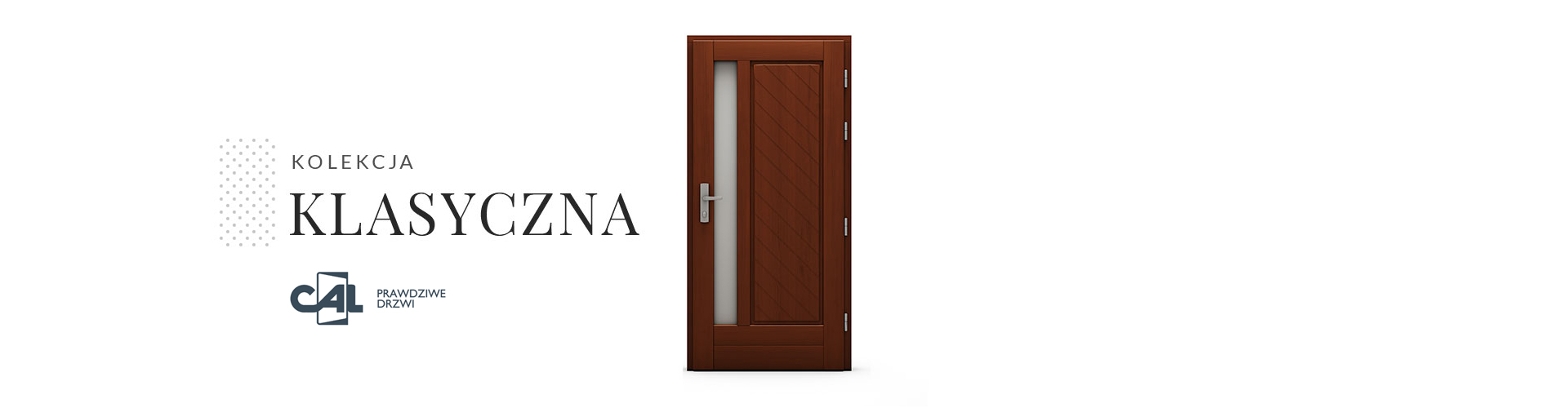 Kolekcja drzwi drewnianych Klasyczna, model Równica