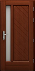 Drzwi drewniane Równica