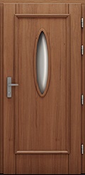 Drzwi drewniane Okrągłe